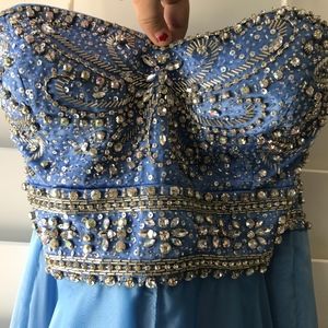 Beautiful Blue Panoply Prom/Pageant Dress